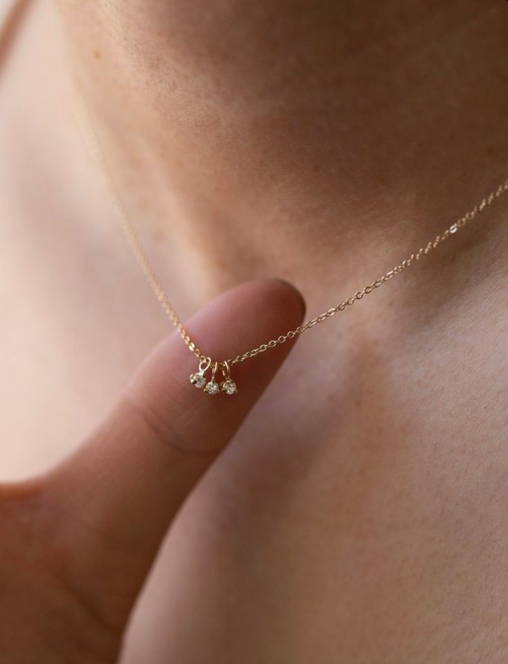Solid Gold Detailed Necklace